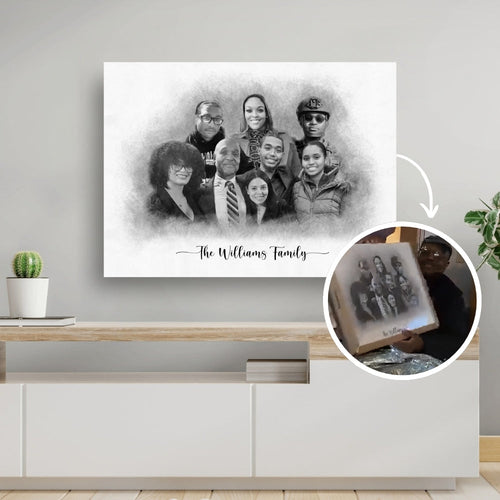 The Perfect Father's Day Surprise: A Portrait That Says It All