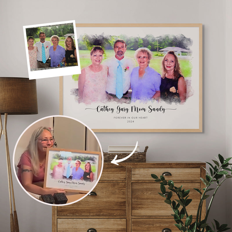 Cynthia's Heartfelt Gift: An Amazing Portrait for Mother's Day