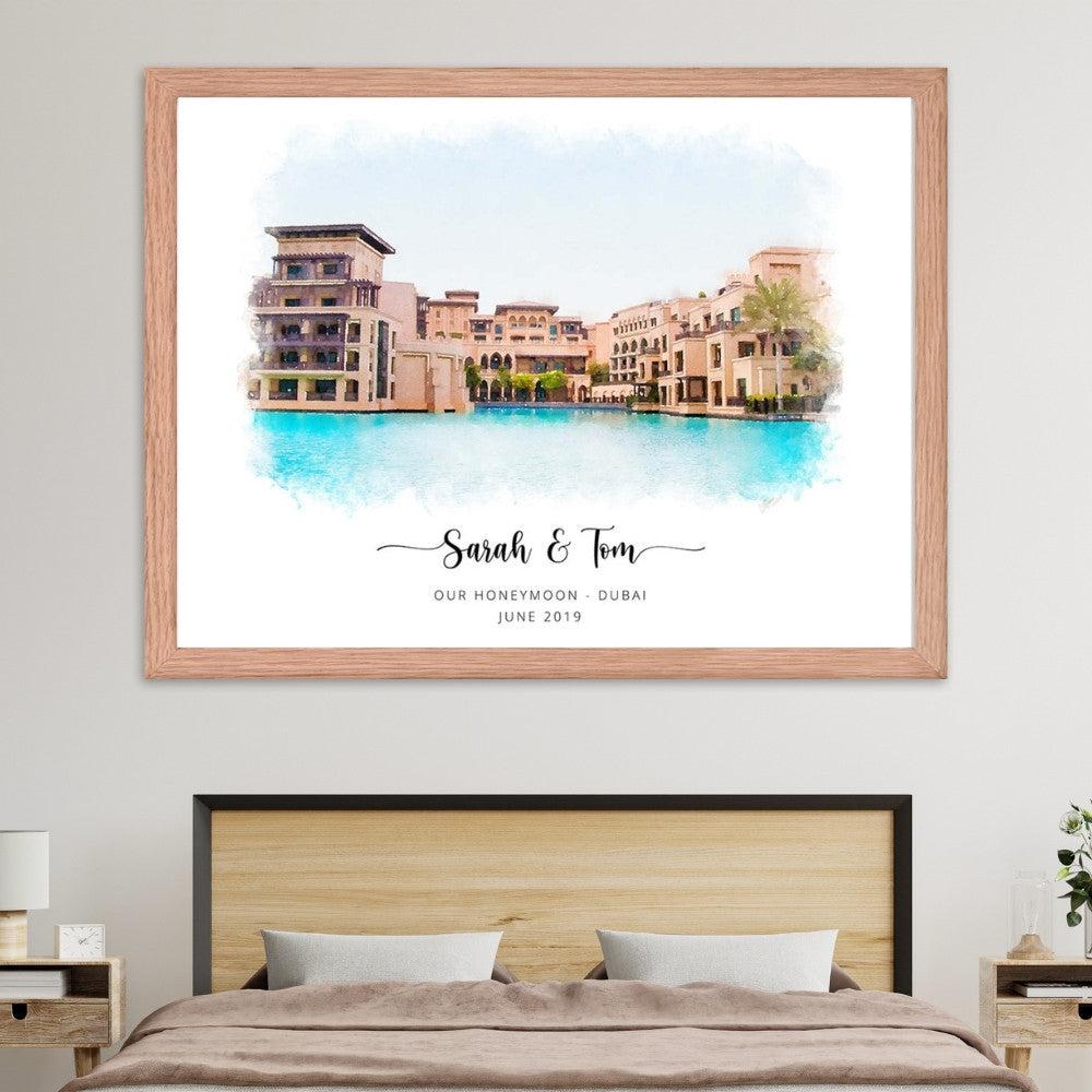 Turning Memories into Masterpieces: A Custom Place Portrait Story