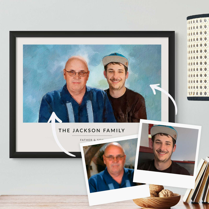 Custom Family Photo Portrait