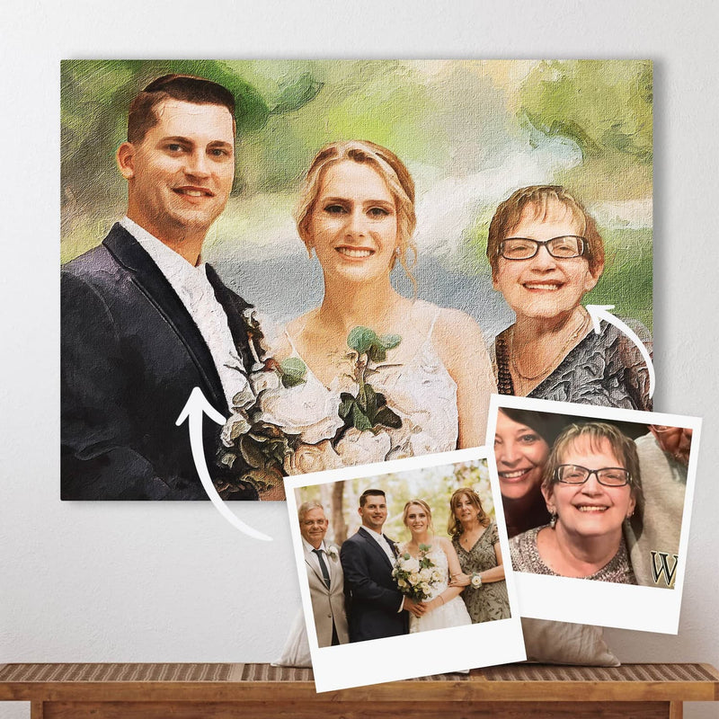 Custom Family Photo Portrait