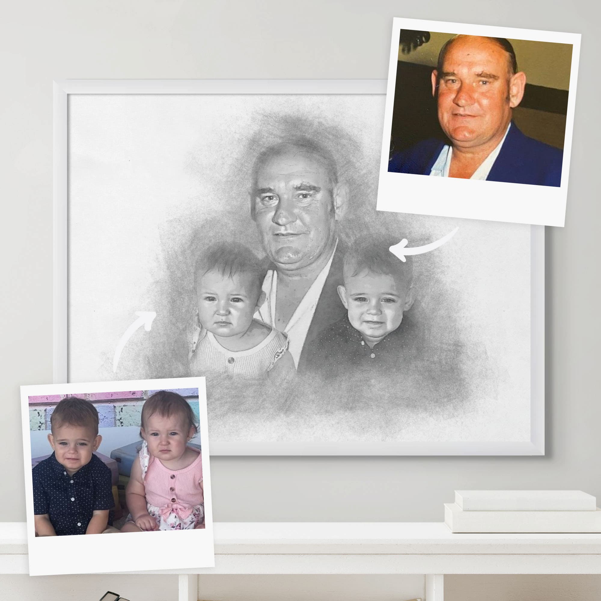 Custom Memorial Portrait